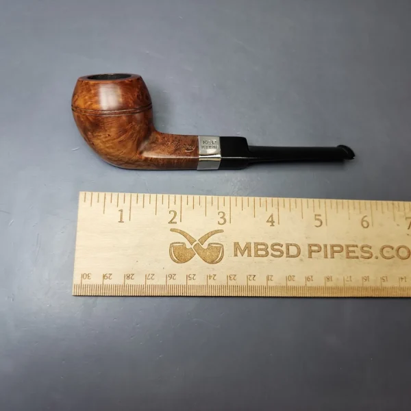 Peterson Killarney 150 Smooth Bulldog w/ Nickel Estate Briar Pipe, Irish Estates - Image 8