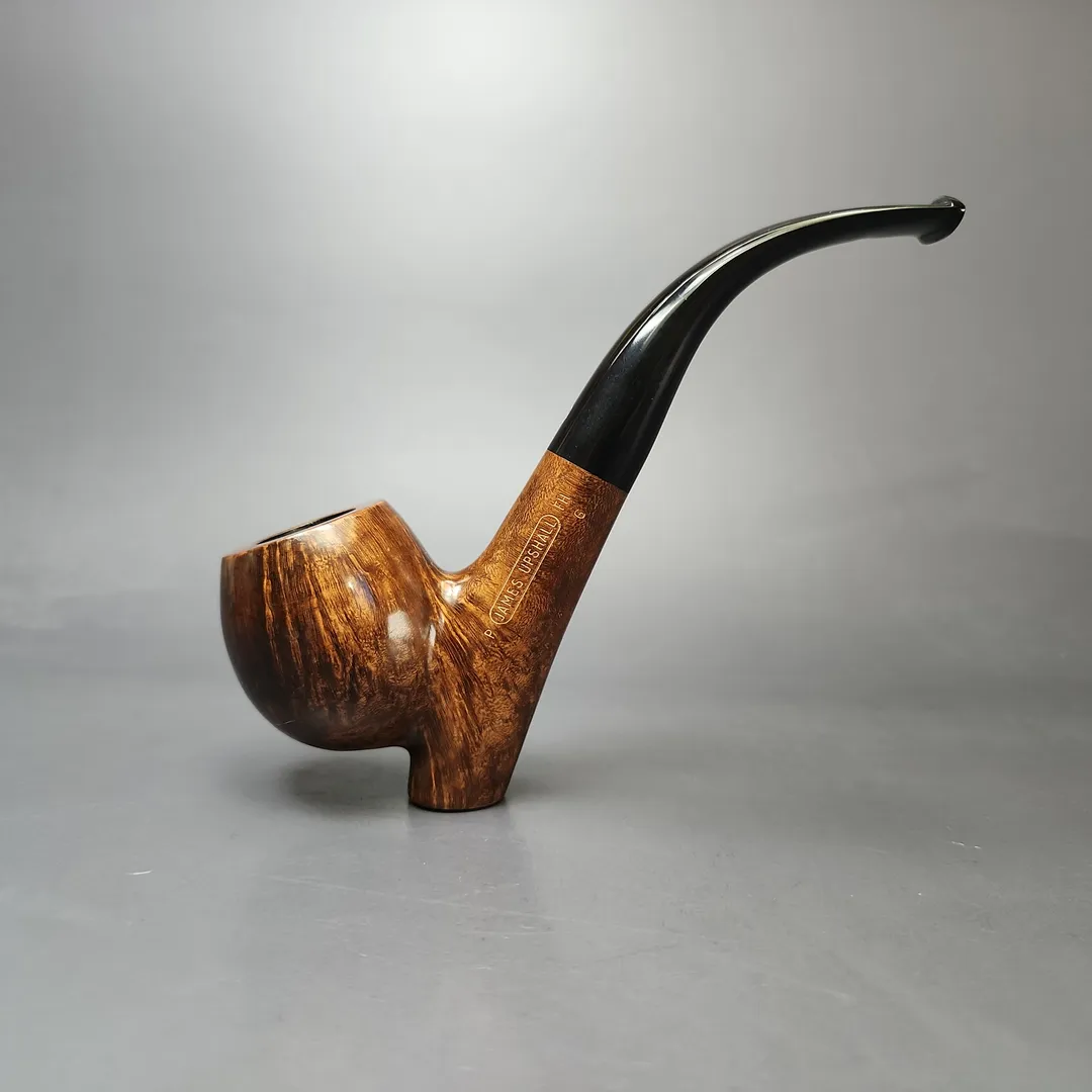 James Upshall P Grade Group 6 Smooth Cavalier Estate Briar Pipe, Unsmoked - Image 2