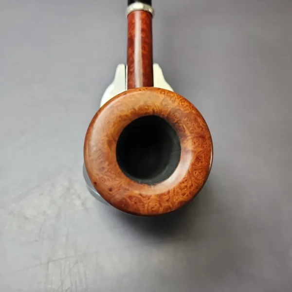 Ser Jacopo Picta Van Gogh 02 Smooth Cutty w/ Silver Estate Briar Pipe, Italian Estates - Image 3