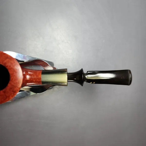 Savinelli Nonpareil 9310 Smooth Poker w/ Horn Estate Briar Pipe, Unsmoked - Image 10