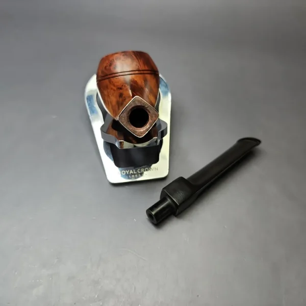 Peterson Killarney 150 Smooth Bulldog w/ Nickel Estate Briar Pipe, Irish Estates - Image 12