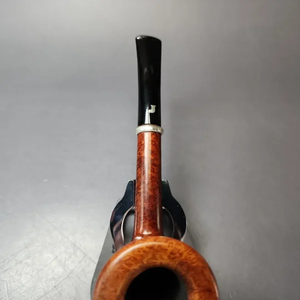 Ser Jacopo Picta Van Gogh 02 Smooth Cutty w/ Silver Estate Briar Pipe, Italian Estates - Image 4