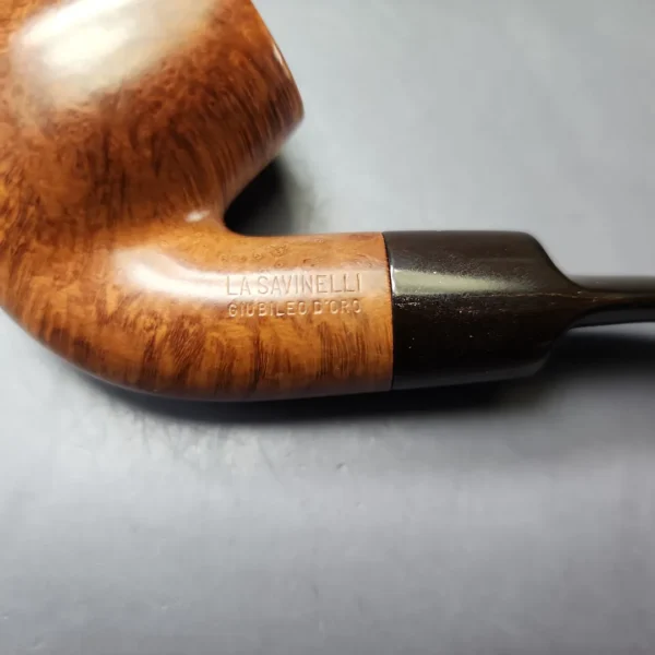 Savinelli Giubileo d’Oro 613 Smooth Oom Paul Estate Briar Pipe, Italian Estates - Image 10