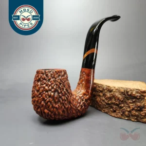 Aldo Velani Grande 43 Rusticated Oom Paul Estate Briar Pipe, Italian Estates
