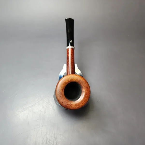 Ser Jacopo Picta Van Gogh 02 Smooth Cutty w/ Silver Estate Briar Pipe, Italian Estates - Image 5