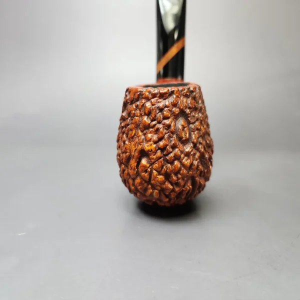 Aldo Velani Grande 43 Rusticated Oom Paul Estate Briar Pipe, Italian Estates - Image 3