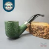 Petersons 2020 St Patrick's Day 01 Sandblasted Pot Estate Briar Pipe, Irish Estates