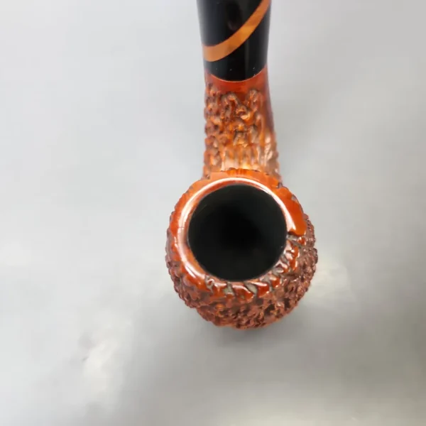 Aldo Velani Grande 43 Rusticated Oom Paul Estate Briar Pipe, Italian Estates - Image 4