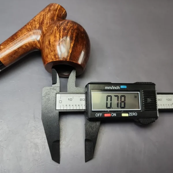 James Upshall P Grade Group 6 Smooth Cavalier Estate Briar Pipe, Unsmoked - Image 9