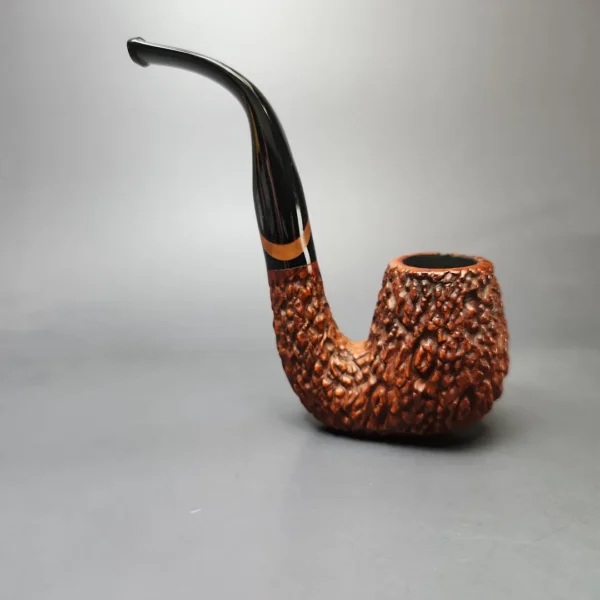 Aldo Velani Grande 43 Rusticated Oom Paul Estate Briar Pipe, Italian Estates - Image 7