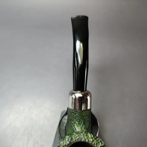 Petersons 2020 St Patrick's Day 01 Sandblasted Pot Estate Briar Pipe, Irish Estates - Image 5