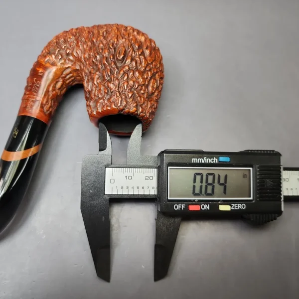 Aldo Velani Grande 43 Rusticated Oom Paul Estate Briar Pipe, Italian Estates - Image 9