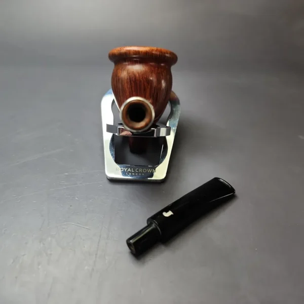 Ser Jacopo Picta Van Gogh 02 Smooth Cutty w/ Silver Estate Briar Pipe, Italian Estates - Image 13