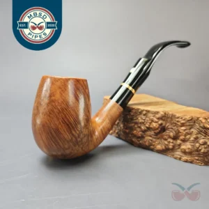 Mauro Armellini Symposium XL Smooth Bent Billiard Estate Briar Pipe, Italian Estates