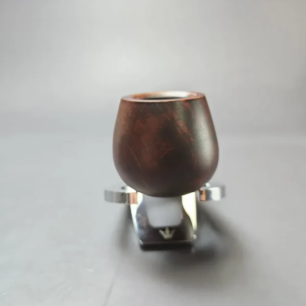 MBSD Briars by Piero Vitale Sienna Contrast Smooth Author w/ Boxwood Briar Pipe, New - Image 4