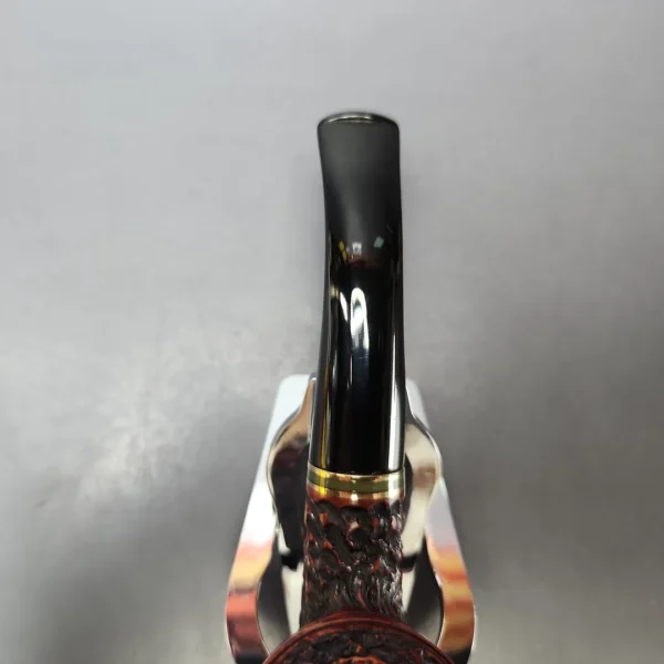 Peterson Emerald 999 Rusticated Rhodesian Estate Briar Pipe, Irish Estates - Image 5