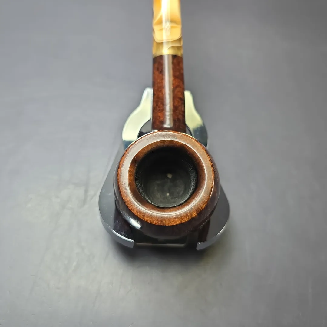 Savinelli Prince of Wales Smooth Prince Estate Briar Pipe, Italian Estates 6mm - Image 9