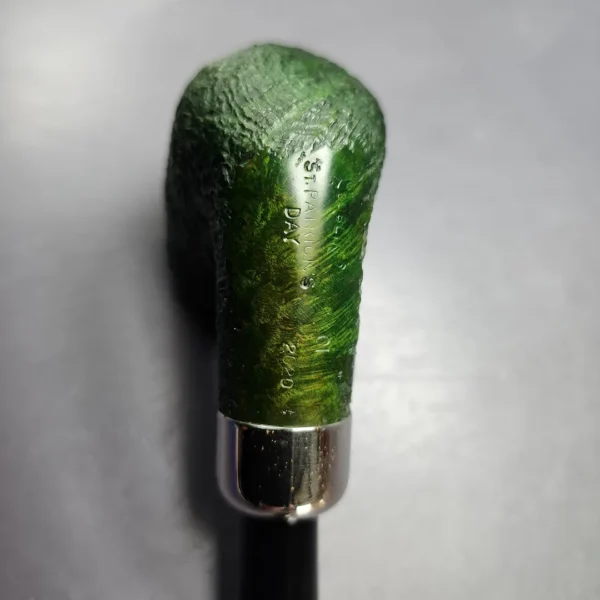 Petersons 2020 St Patrick's Day 01 Sandblasted Pot Estate Briar Pipe, Irish Estates - Image 10