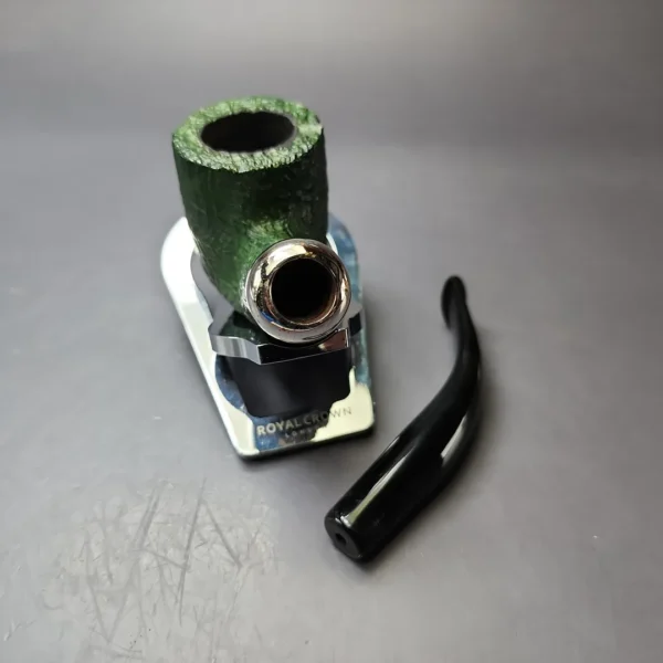 Petersons 2020 St Patrick's Day 01 Sandblasted Pot Estate Briar Pipe, Irish Estates - Image 11