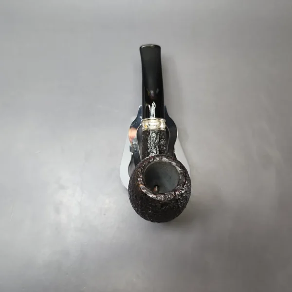 Savinelli Trevi 626 Rusticated Apple Estate Briar Pipe, Unsmoked, 9mm - Image 6