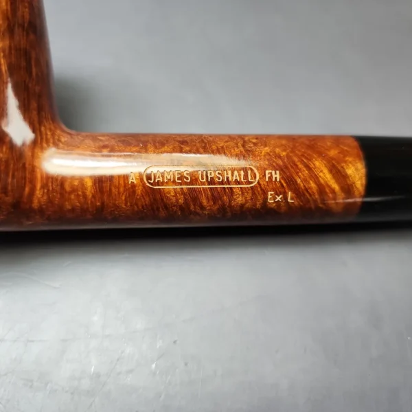 James Upshall A Grade EXL Smooth Lovat Estate Briar Pipe, Unsmoked - Image 10