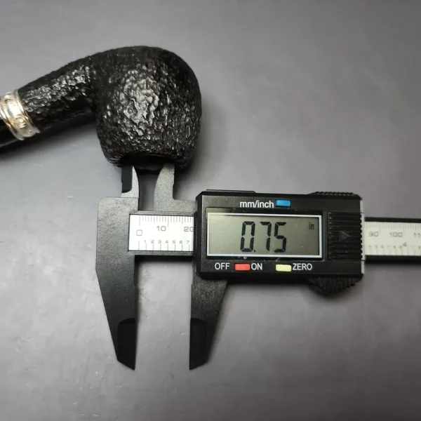 Savinelli Trevi 626 Rusticated Apple Estate Briar Pipe, Unsmoked, 9mm - Image 9