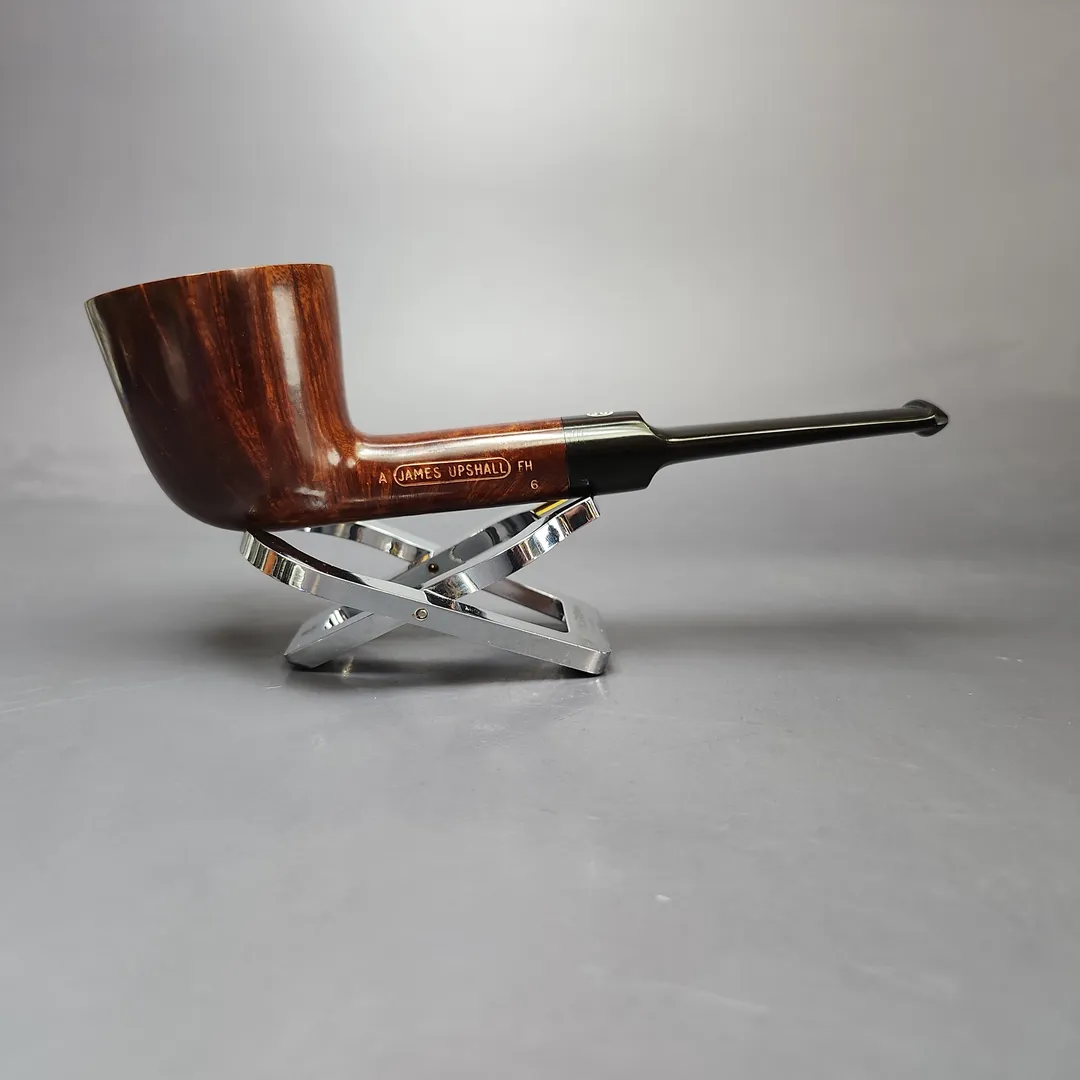 James Upshall Grade A Group 6 Smooth Dublin Estate Briar Pipe, Unsmoked - Image 2
