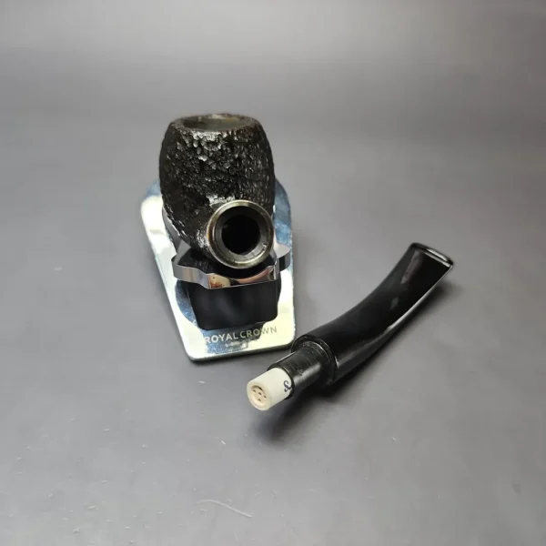 Savinelli Trevi 626 Rusticated Apple Estate Briar Pipe, Unsmoked, 9mm - Image 11