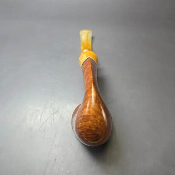 Unknown (Edward’s?) XL Smooth Calabash Estate Briar Pipe, American Estates - Image 6
