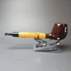 Dunhill 2006 Bruyere 5101 Smooth Apple w/ Bamboo Estate Briar Pipe, English Estates - Image 4