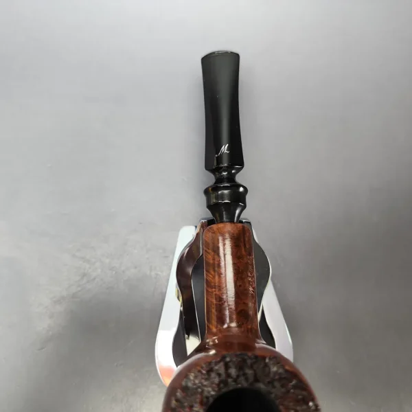 Willmer Extra Grain AB Smooth Freehand Apple Estate Briar Pipe, English Estates - Image 5