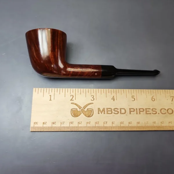 James Upshall Grade A Group 6 Smooth Dublin Estate Briar Pipe, Unsmoked - Image 8