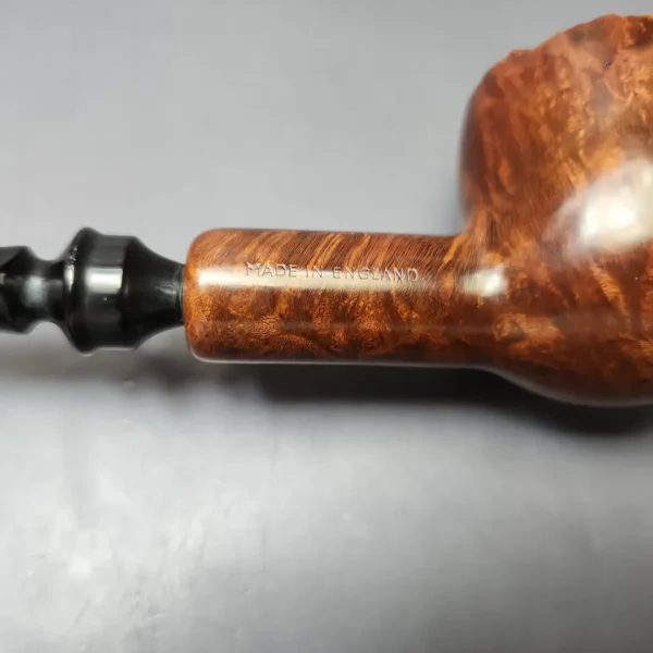 Willmer Extra Grain AB Smooth Freehand Apple Estate Briar Pipe, English Estates - Image 11