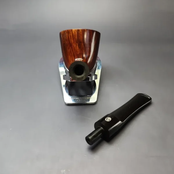 James Upshall Grade A Group 6 Smooth Dublin Estate Briar Pipe, Unsmoked - Image 12
