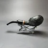 Rigoletto Rusticated Diplomat Estate Briar Pipe, Italian Estates - Image 7