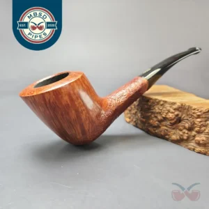 Savinelli Hand Made Partially Sandblasted Dublin Estate Briar Pipe, Italian Estates