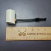 MBSD Meerschaum Deluxe Smooth Poker Block Meerschaum Pipe, New - Image 8
