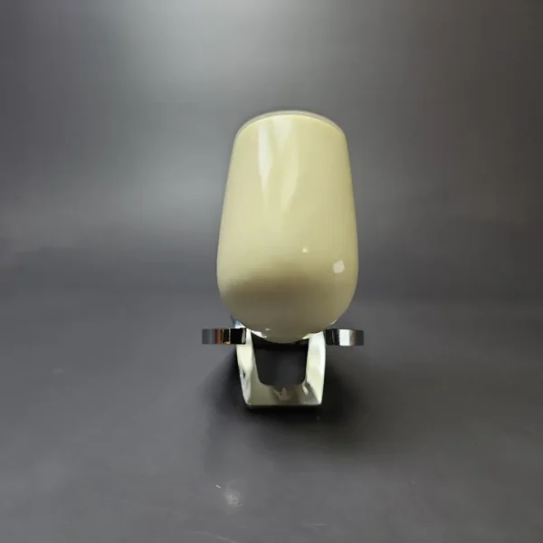 MBSD Meerschaum Deluxe Premier Bent Billiard w Cumberland Block Meerschaum Pipe, Briar-Mortise, New - Image 3