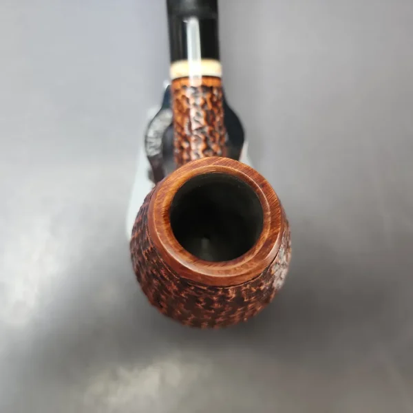 Jirsa Rusticated Brandy Estate Briar Pipe, Unsmoked, 9mm - Image 4