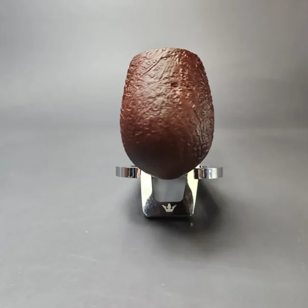 MBSD Briars by Piero Vitale Red Sandblasted Brandy w/ Boxwood Briar Pipe, New - Image 3