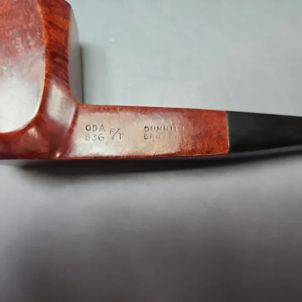 Dunhill 1968 Bruyere ODA 836 Smooth Panel Estate Briar Pipe, English Estates - Image 11