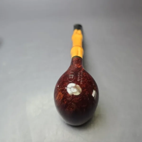 Dunhill 2006 Bruyere 5101 Smooth Apple w/ Bamboo Estate Briar Pipe, English Estates - Image 7