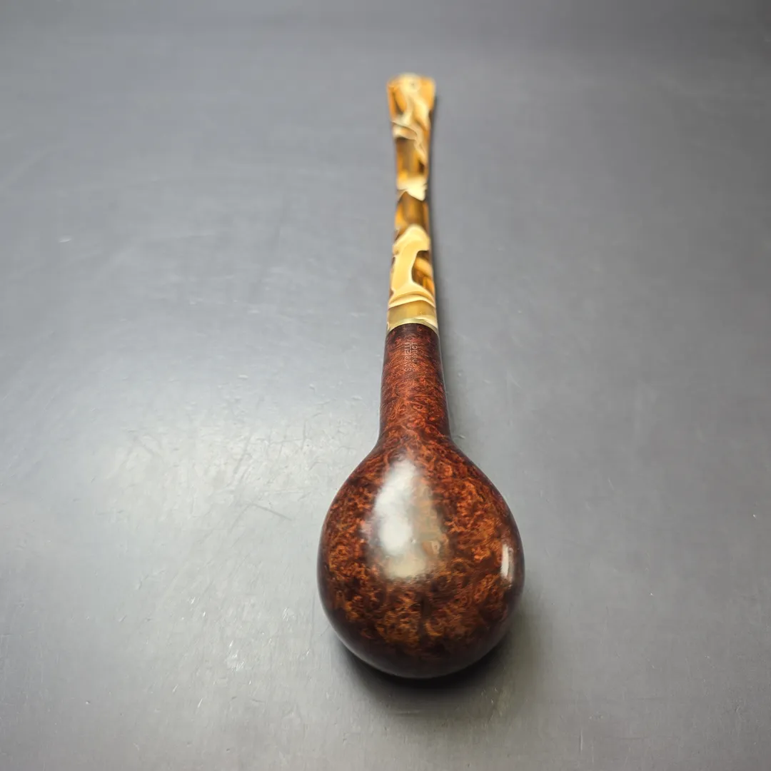 Savinelli Prince of Wales Smooth Prince Estate Briar Pipe, Italian Estates 6mm - Image 5