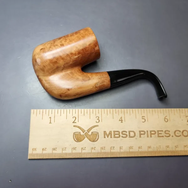 Ed Burak Connoisseur XL Smooth Oom Paul Estate Briar Pipe, American Estates - Image 8