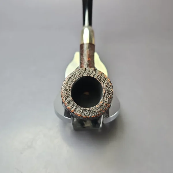 MBSD Briars Timeless Traditions 1 Sandblasted Billiard w/ Silver Handmade Briar Pipe, New - Image 6