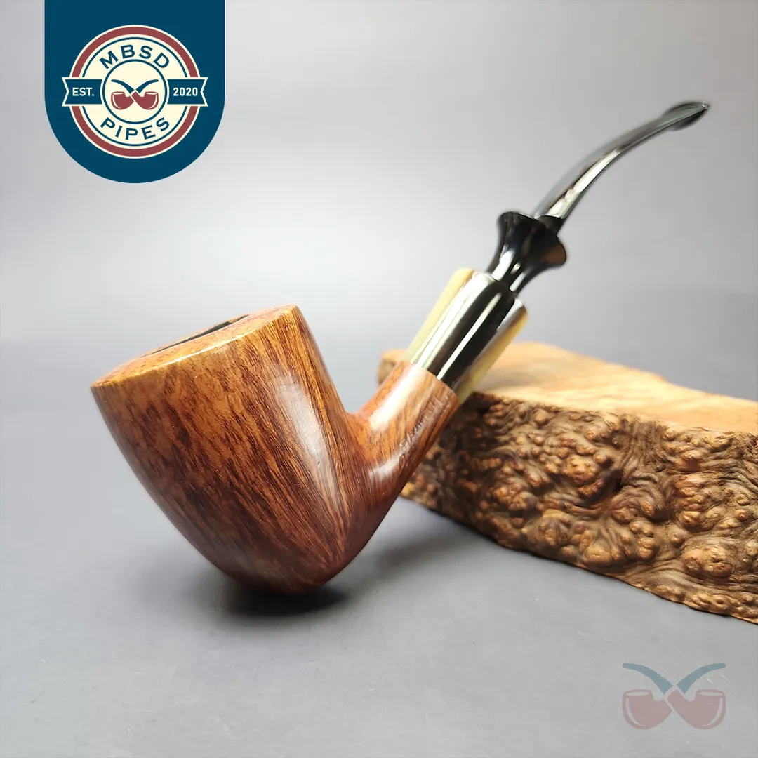 Savinelli Nonpareil 9412 Smooth Dublin Estate Briar Pipe, Unsmoked