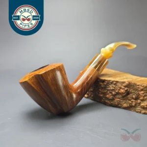 Unknown (Edward's?) XL Smooth Freehand Estate Briar Pipe, American Estates
