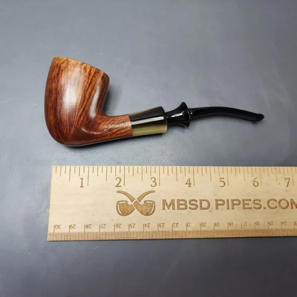 Savinelli Nonpareil 9412 Smooth Dublin Estate Briar Pipe, Unsmoked - Image 8