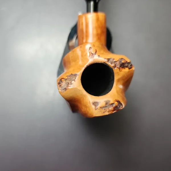 Nording Virgin Grain 2 Smooth Freehand Estate Briar Pipe, Unsmoked - Image 4