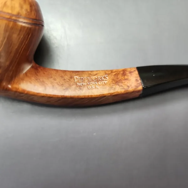 Elliott Nachwalter Pipeworks Smooth Bulldog Estate Briar Pipe, American Estates - Image 11